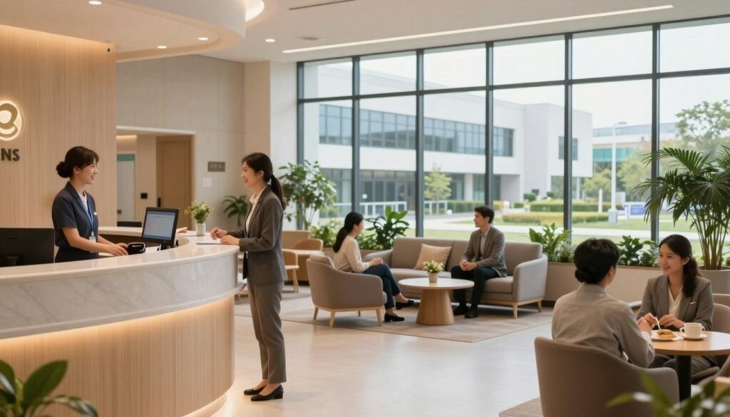 Les avantages de séjourner à proximité immédiate de l'hôpital